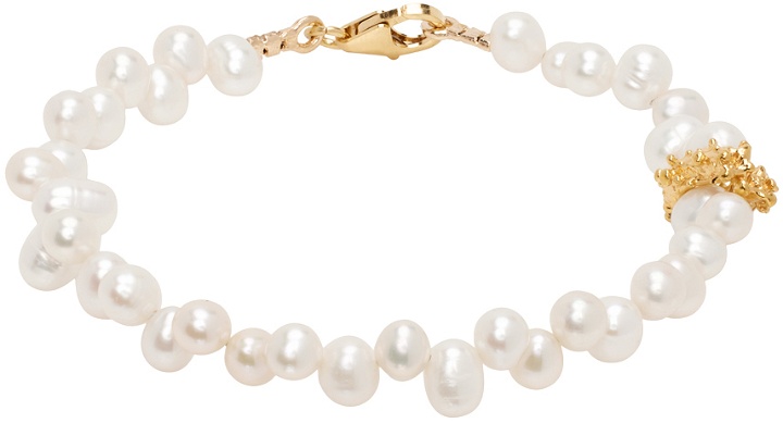 Photo: Alighieri White & Gold 'The Calliope' Bracelet