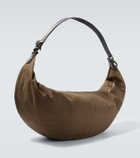 Lemaire XL Quiver Clip cotton canvas shoulder bag