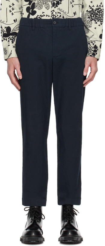 Photo: NN07 Navy Theodor 1447 Trousers