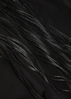 The New Arrivals Ilkyaz Ozel Olympia Scarf-effect Stretch-jersey Maxi Dress Black