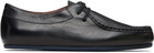 Jil Sander Black Hood Lace-Up Derbys