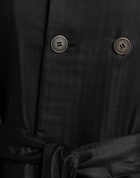 Sapio Womens Overcoat & Trench Coat in Black