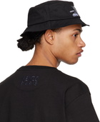 Kenzo Black Kenzo Paris Logo Graphic Bucket Hat