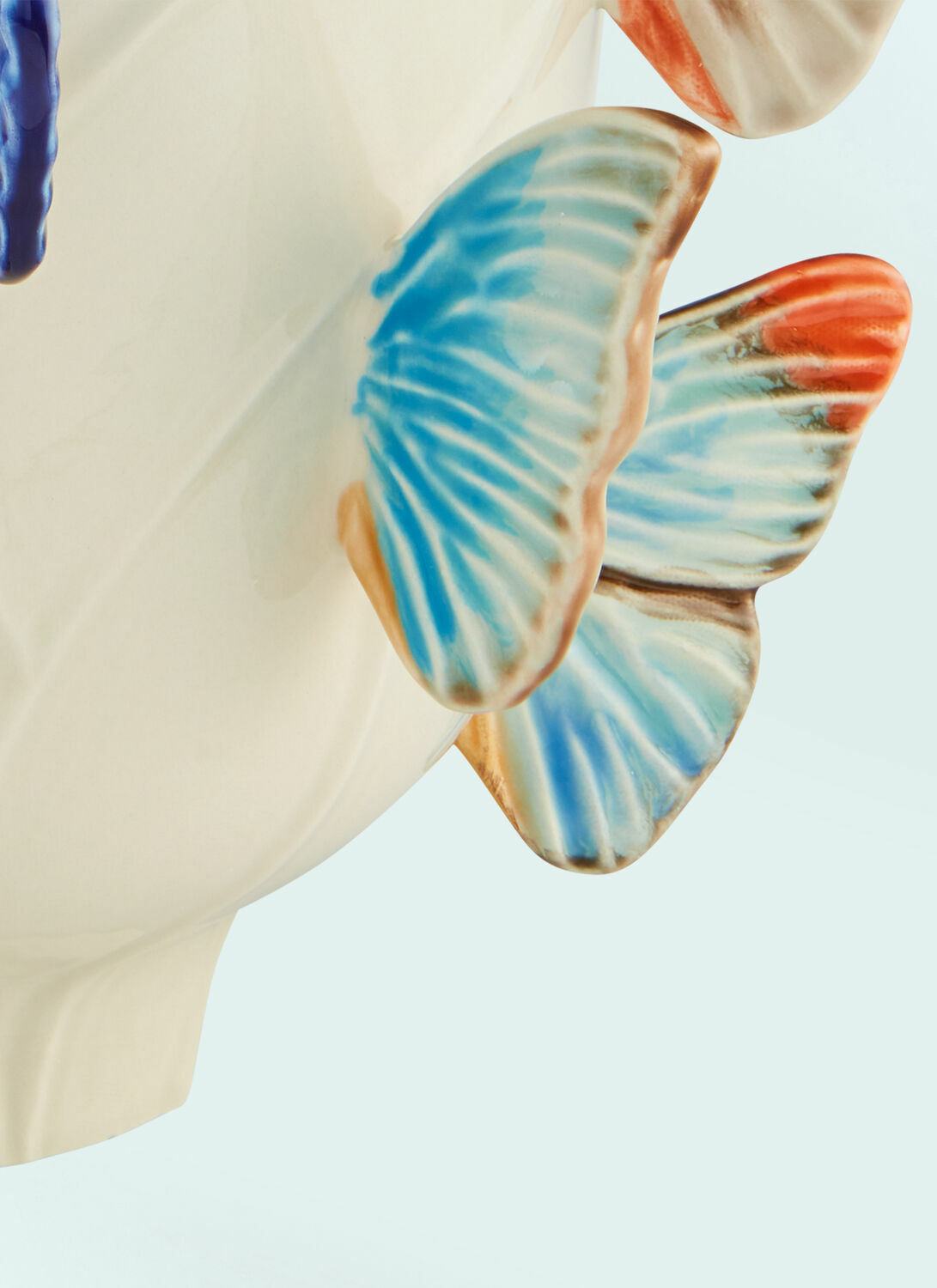 Bordallo Pinheiro Cloudy Butterflies Small Vase