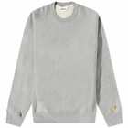 DIGAWEL Men's Reverse Weave Crew Sweat in Grey