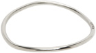 Ann Demeulemeester Silver Anouk Simple Bangle Bracelet