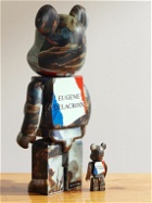 BE@RBRICK - Eugène Delacroix Liberty Leading the People 100% 400% Printed PVC Figurine Set