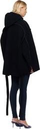 Ottolinger Navy Felted Scuba Anorak