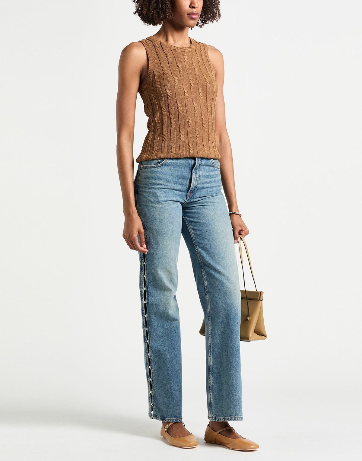 Maje Womens Jeans in Blue