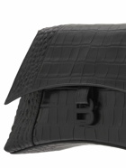 BALENCIAGA Small Soft Hour Leather Shoulder Bag