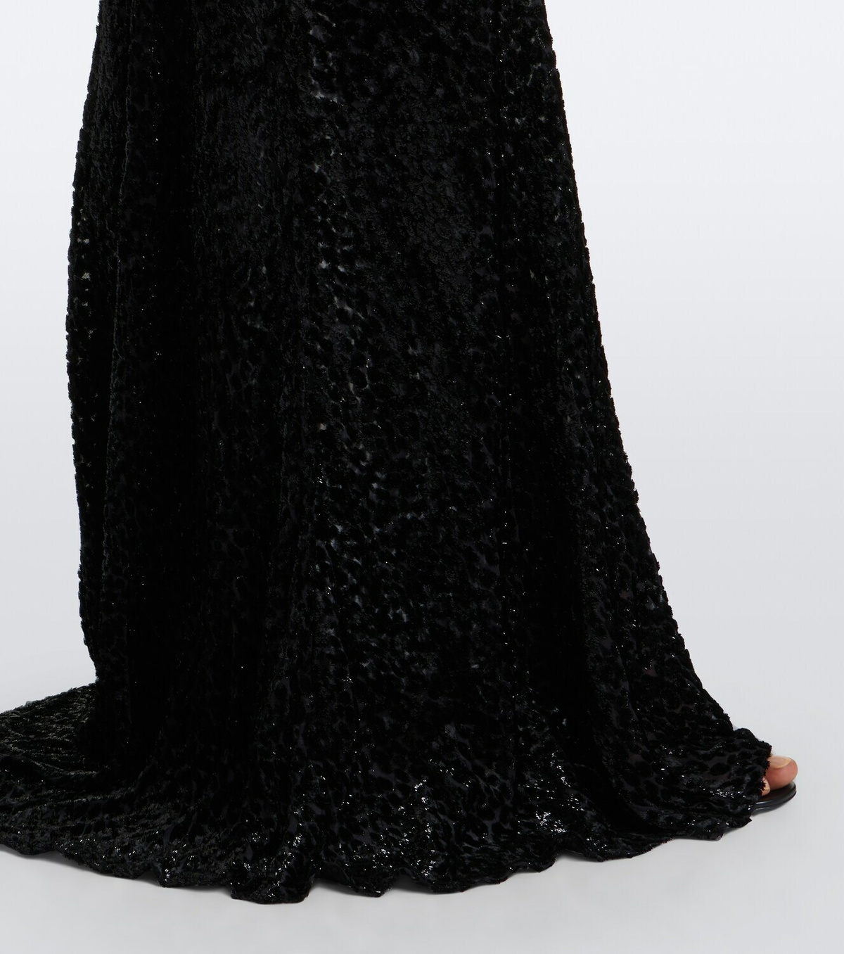 Alex Perry Devoré bustier gown
