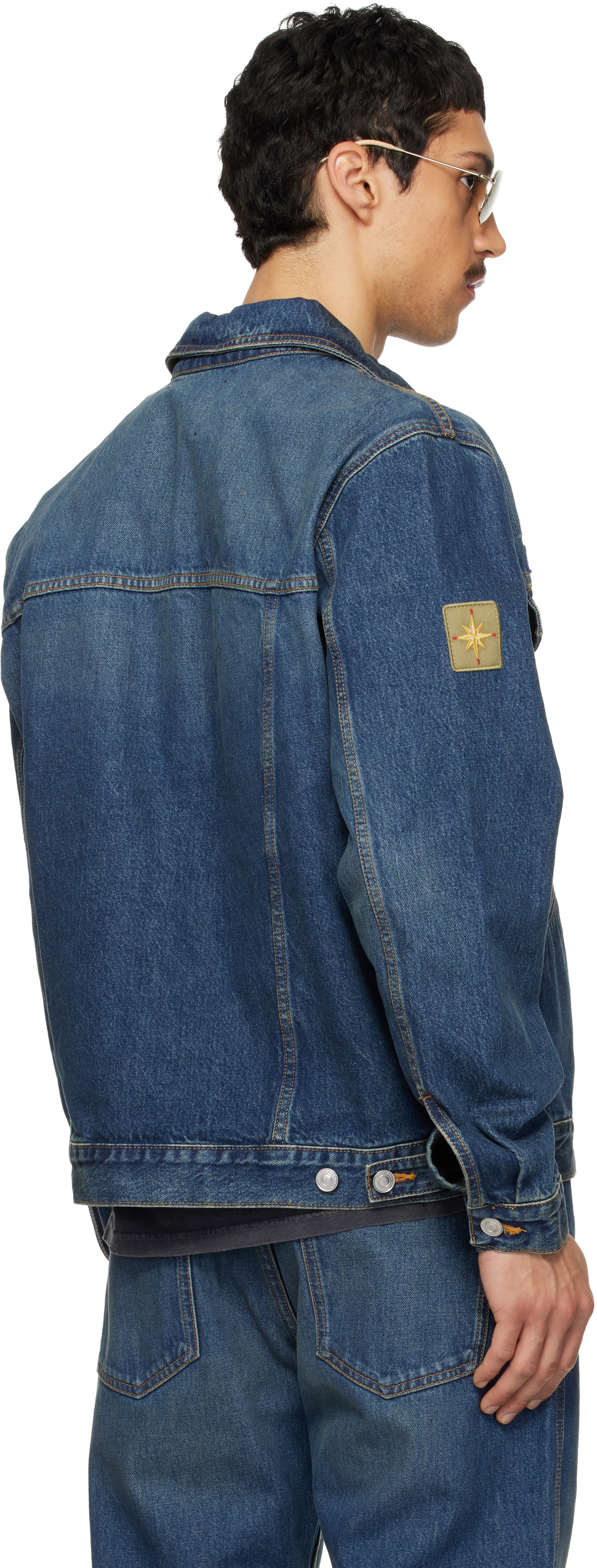 Isabel Marant Blue Jarvey Denim Jacket