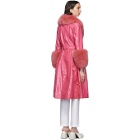 Saks Potts Pink Foxy Coat