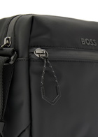 Boss Stenson Logo Coated Canvas Cross-body bag - Black - One Size