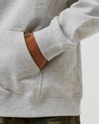 Gramicci One Point Hooded Sweatshirt Grey - Mens - Hoodies