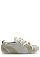 Simone Rocha Ballerina Grip Panelled Satin Sneakers Grey