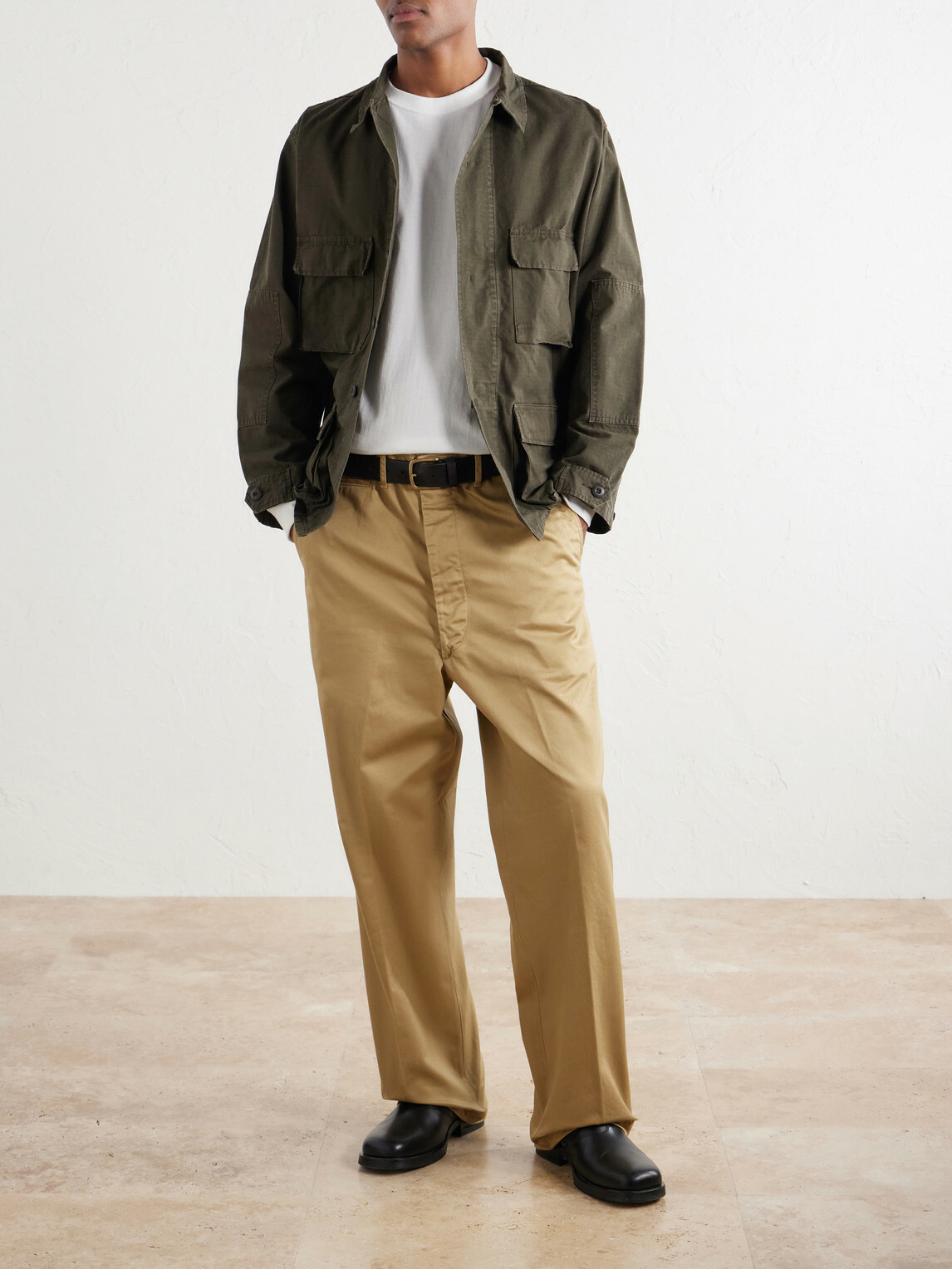 OrSlow - B.D.U Cotton-Ripstop Jacket - Green
