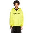 Givenchy Yellow Logo Hoodie