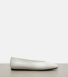 Prada Leather ballet flats
