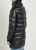 Herno Quilted Shell Coat Black