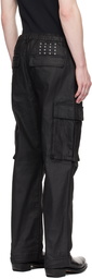 Ksubi Black Fugitive Cargo Pants