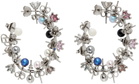 D'heygere Silver Cascade Earrings