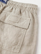 Vilebrequin - Straight-Leg Linen Drawstring Cargo Shorts - Neutrals