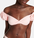 Giambattista Valli - Puff-sleeve bikini top