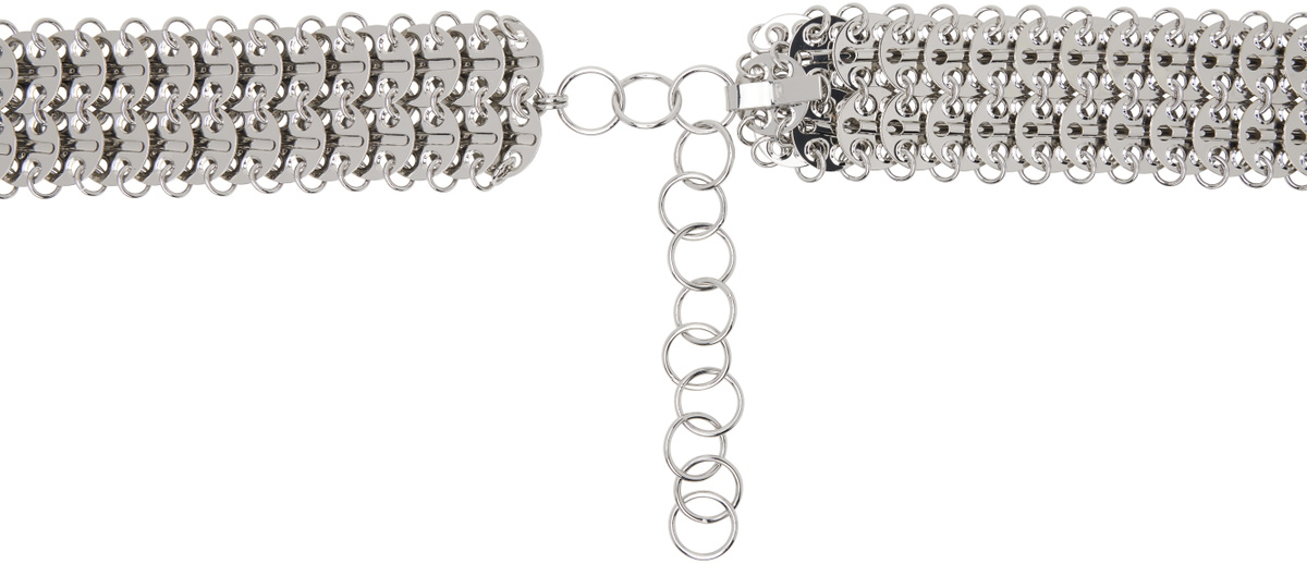 Rabanne Silver Jewel Belt