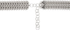 Rabanne Silver Jewel Belt