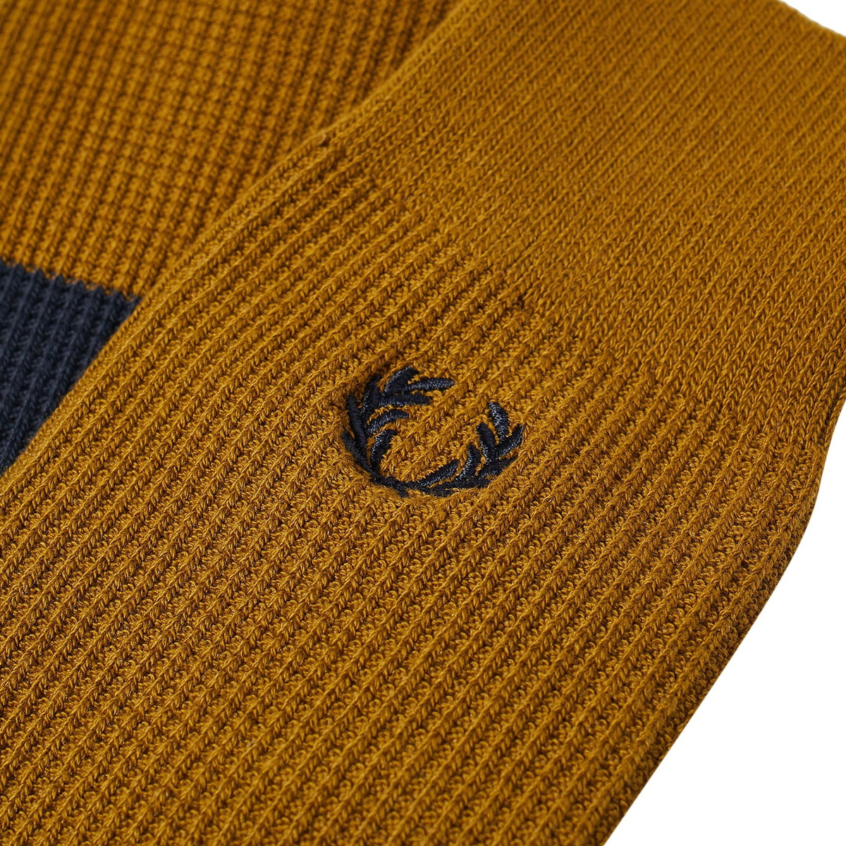 Fred Perry Waffle Knit Fred Perry Waffle Stitch Knitted Jumper In 