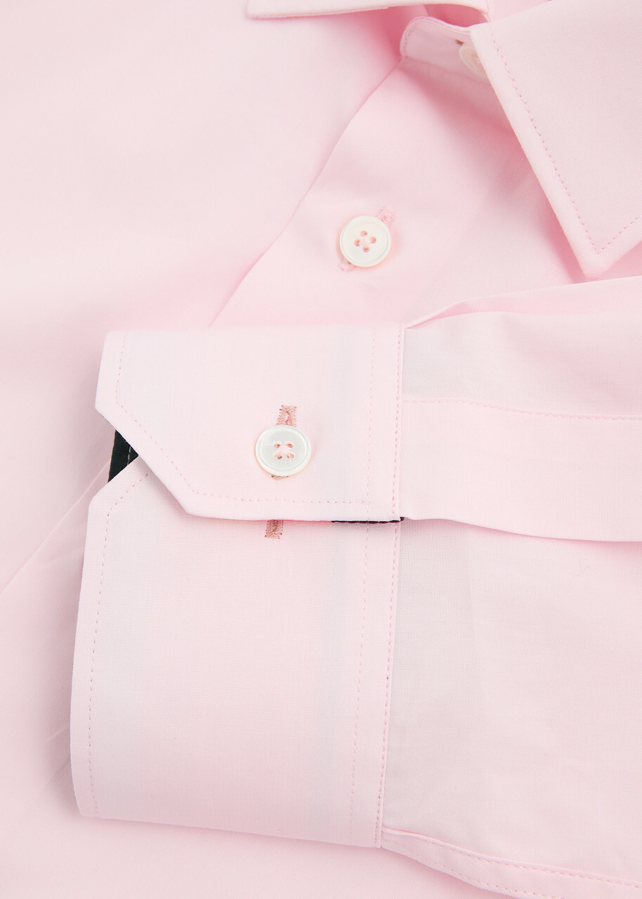 Paul Smith Cotton-poplin Shirt Light Pink