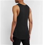 BILLY - Colton Ribbed Cotton Tank Top - Black