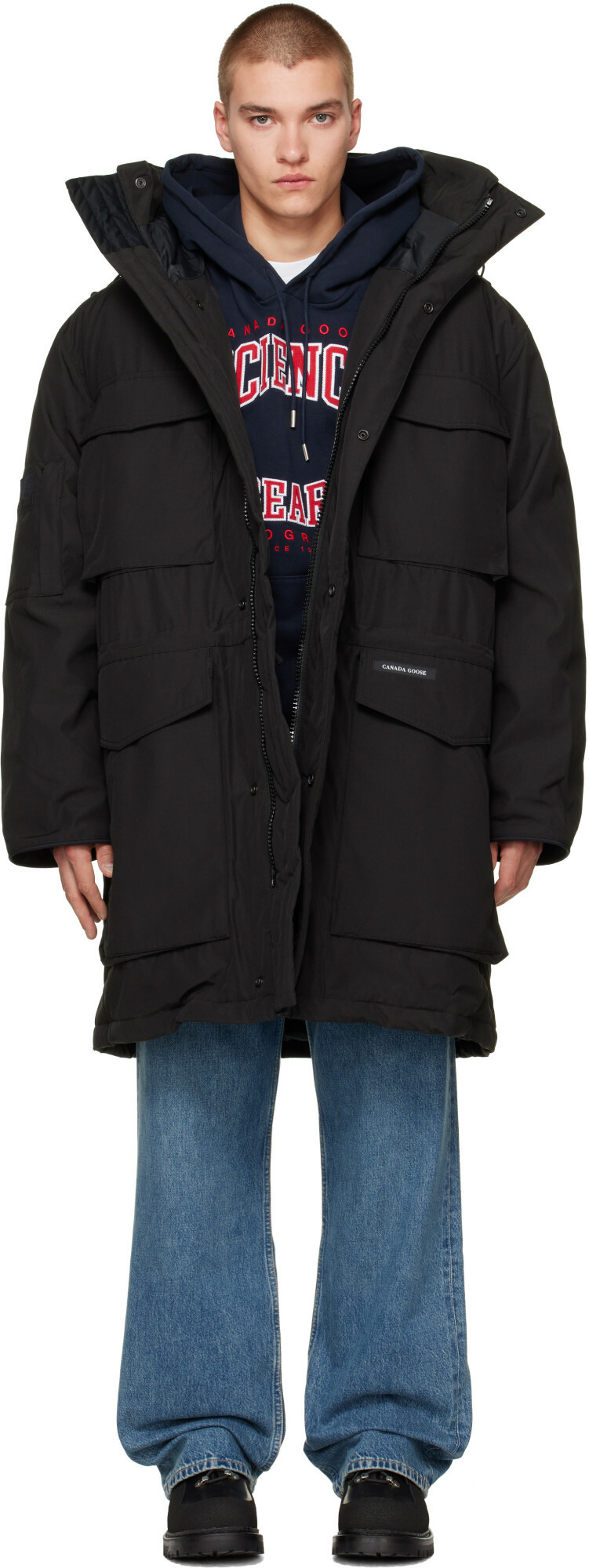 Canada Goose Black Erie Down Parka