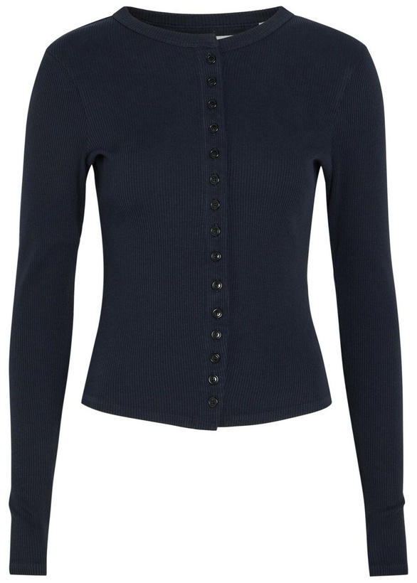 Photo: Citizens OF Humanity Kari Ribbed Cotton-blend Cardigan Navy