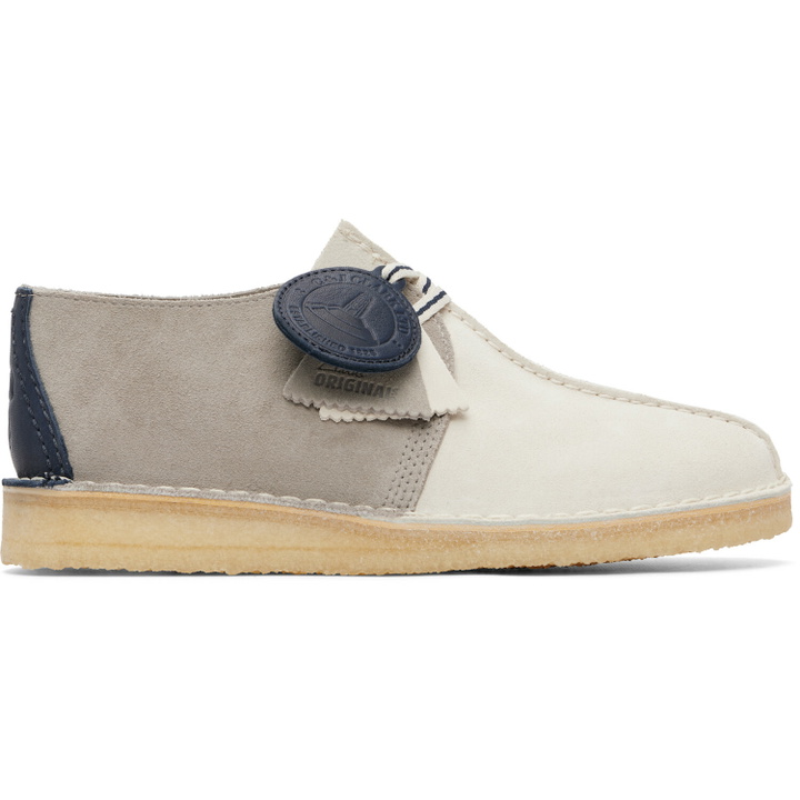 Photo: Clarks Originals Gray Desert Trek Derbys