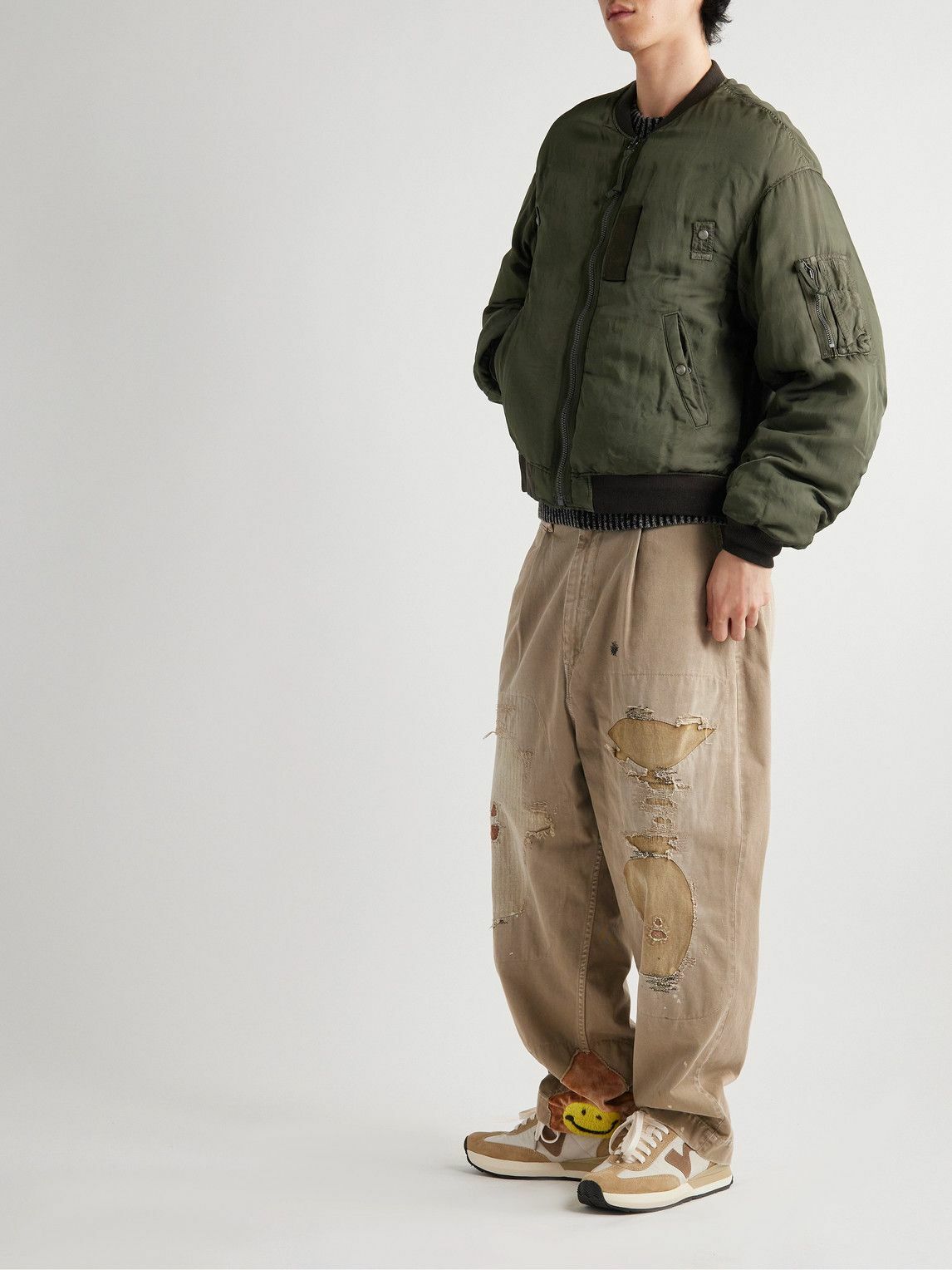 Visvim - Thorson Twill Down Blouson Jacket - Green