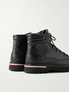 Moncler - Peka Trek Leather Hiking Boots - Black