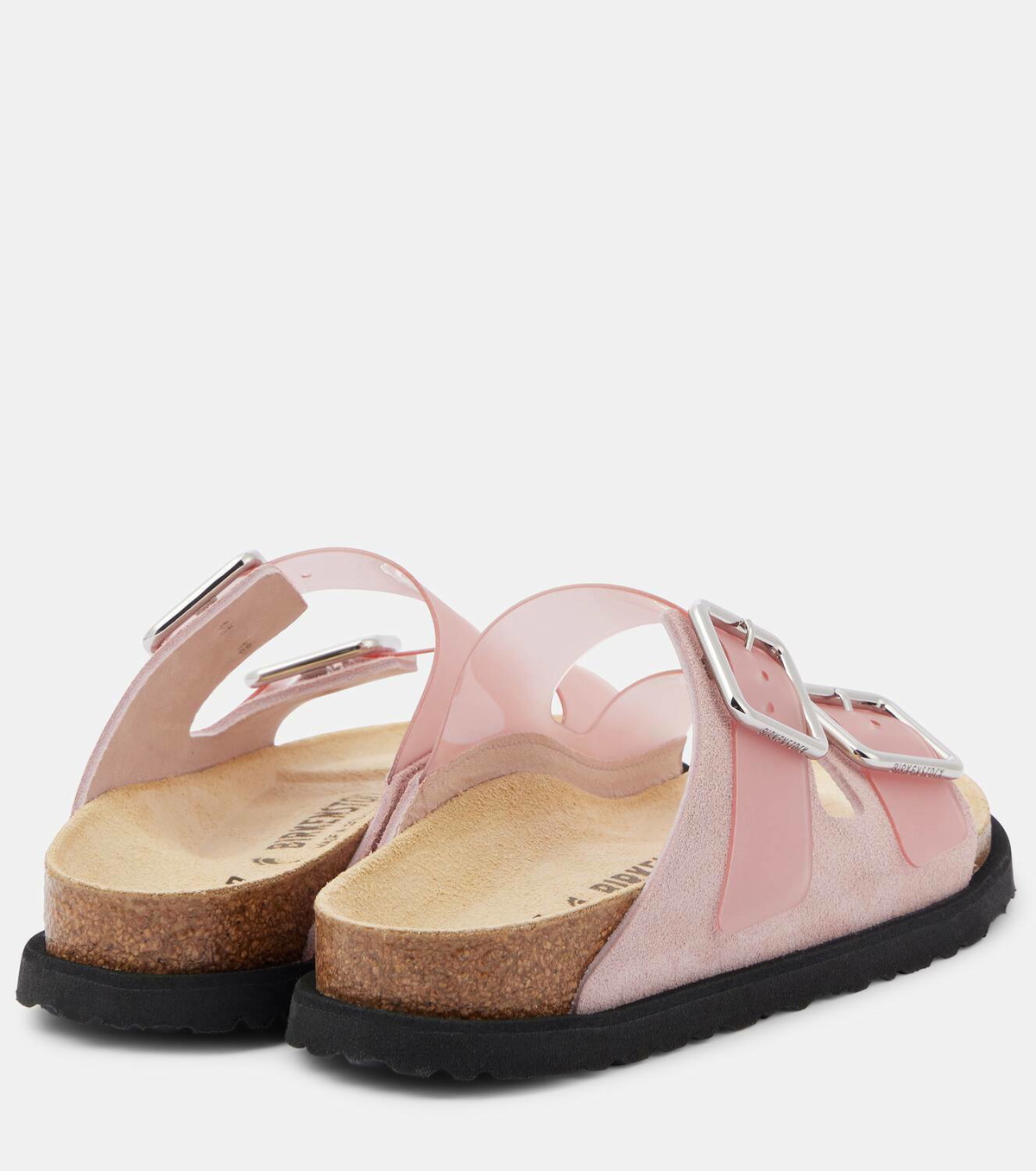 サンダル・ミュール Birkenstock 1774 Pink Leather Arizona Avantgarde Slippers 1774 III Arizona Leather Azalea Pink | BIRKENSTOCK