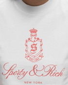 Sporty & Rich Vendome T Shirt White - Mens - Shortsleeves