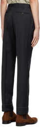 Brioni Gray Four-Pocket Trousers
