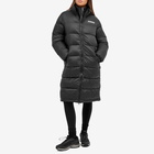 Napapijri Women's Box Logo Long Puffer Jacket in Black