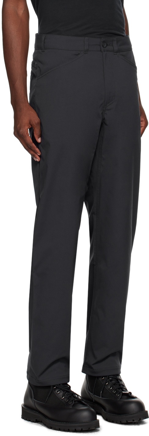 Houdini Black Dock Trousers for Men