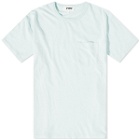 YMC Men's Wild Ones Pocket T-Shirt in Light Blue