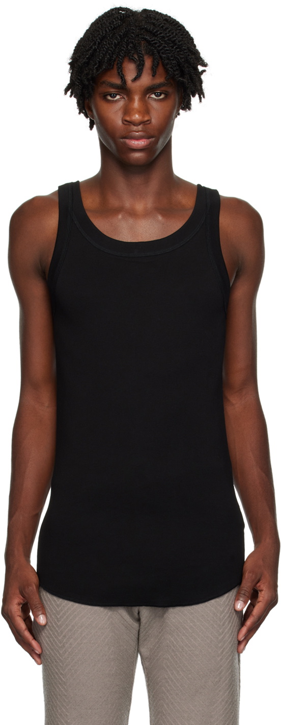 ATTACHMENT Black Rib Tank Top Attachment