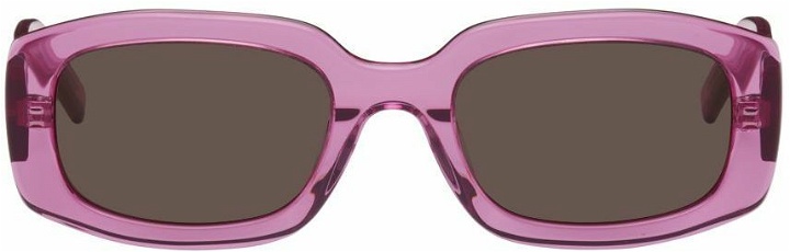 Photo: Kenzo Pink Rectangular Sunglasses
