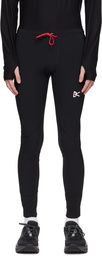 District Vision Black Drawstring Lounge Pants