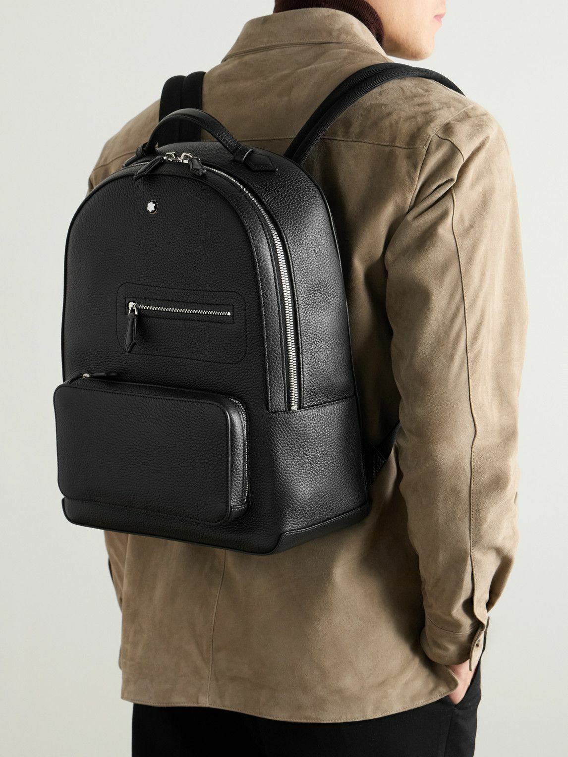 Montblanc - Full-Grain Leather Backpack