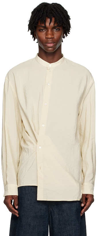 Photo: LEMAIRE Off-White Twisted Shirt