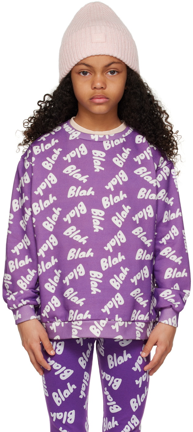 youth purple sweatshirt